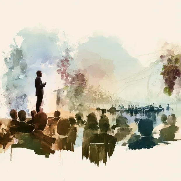 Akwarelowa ilustracja – idea Business Glass